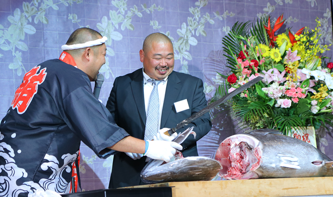 春口農園 10周年記念式典